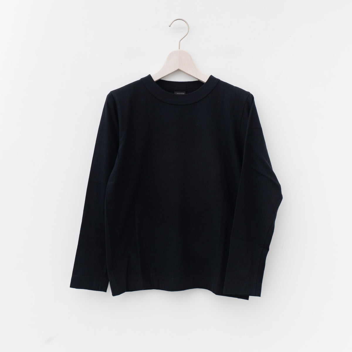 homspun｜天竺長袖Tシャツ 232,242,251,252-6616 　Y（5ブラック）