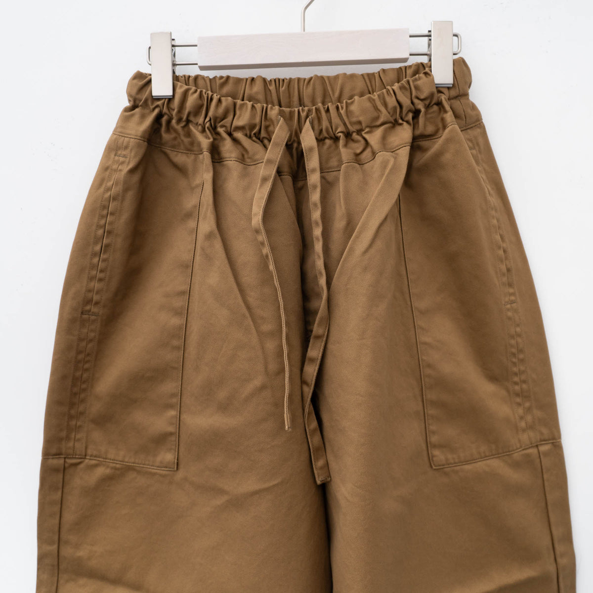 homspun｜WOMEN　高密度ウェポンギャザーパンツ　262-3357 Y