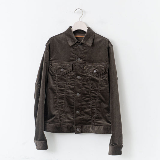 SCYE｜MEN　Corduroy Trucker Jacket　5724-63543