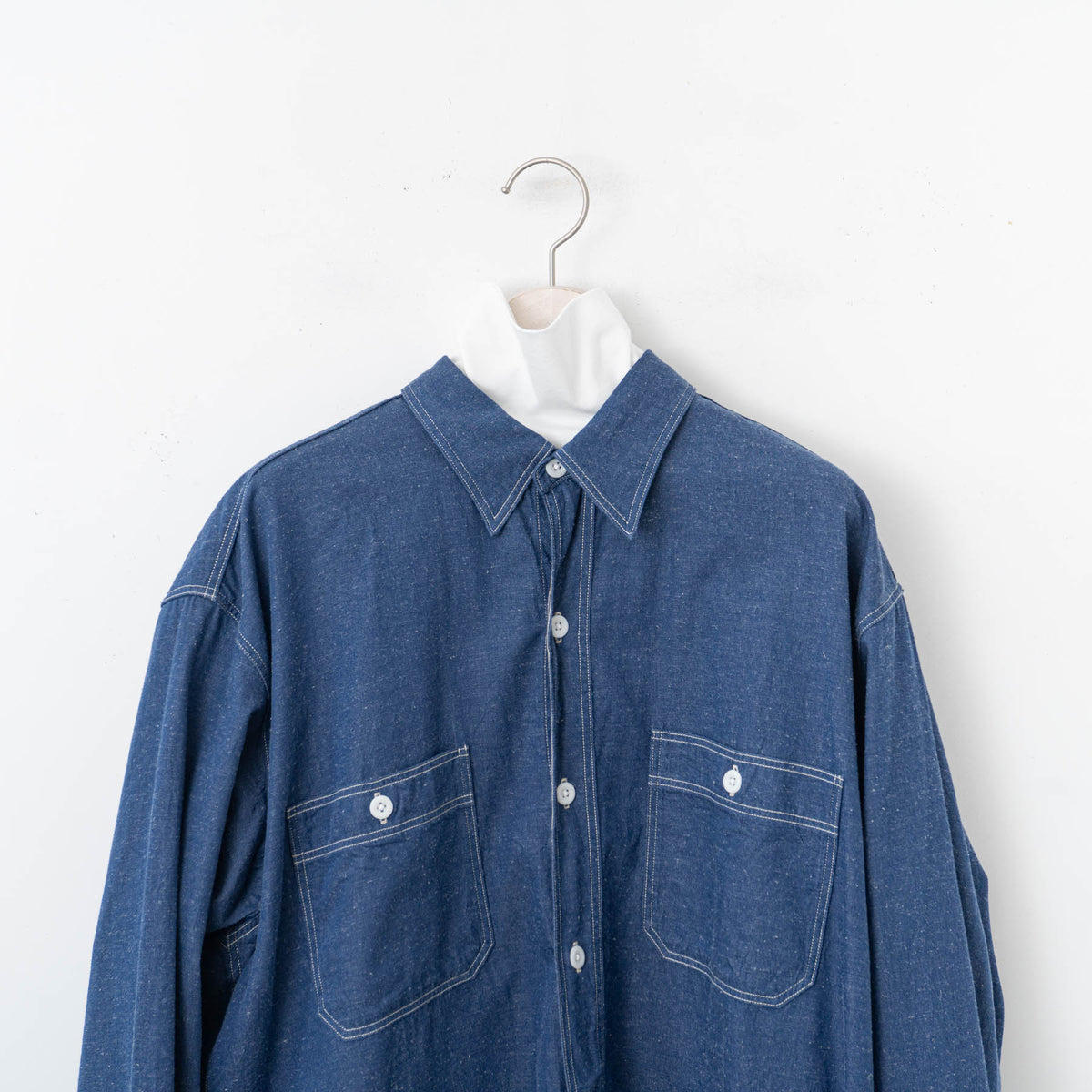 KAPTAIN SUNSHINE｜Suvin Suede Tenjiku HighNeck L/S Tee