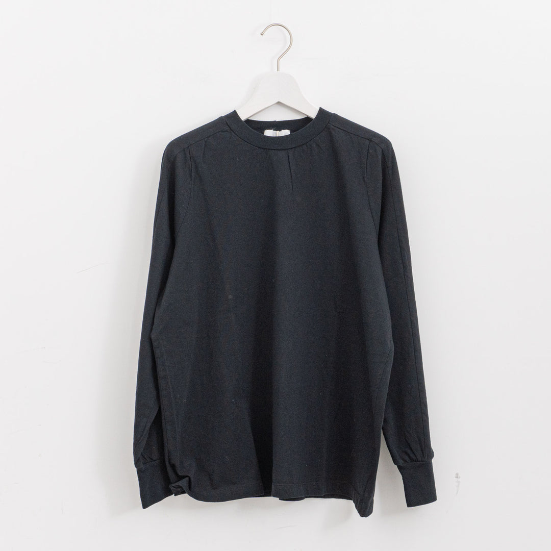 homspun /　30/1天竺 ロングスリーブ切り替えプルオーバー 長袖カットソー 261-6380　261-6380CH