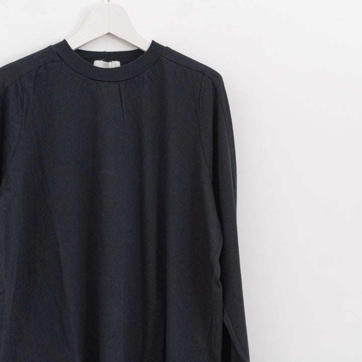 homspun /　30/1天竺 ロングスリーブ切り替えプルオーバー 長袖カットソー 261-6380　261-6380CH