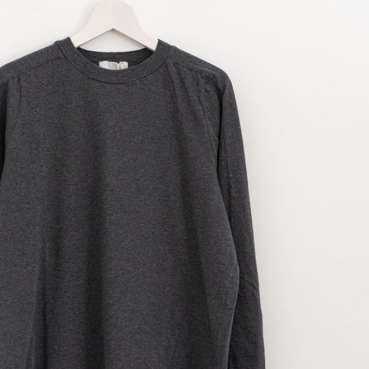 homspun /　30/1天竺 ロングスリーブ切り替えプルオーバー 長袖カットソー 261-6380　261-6380CH