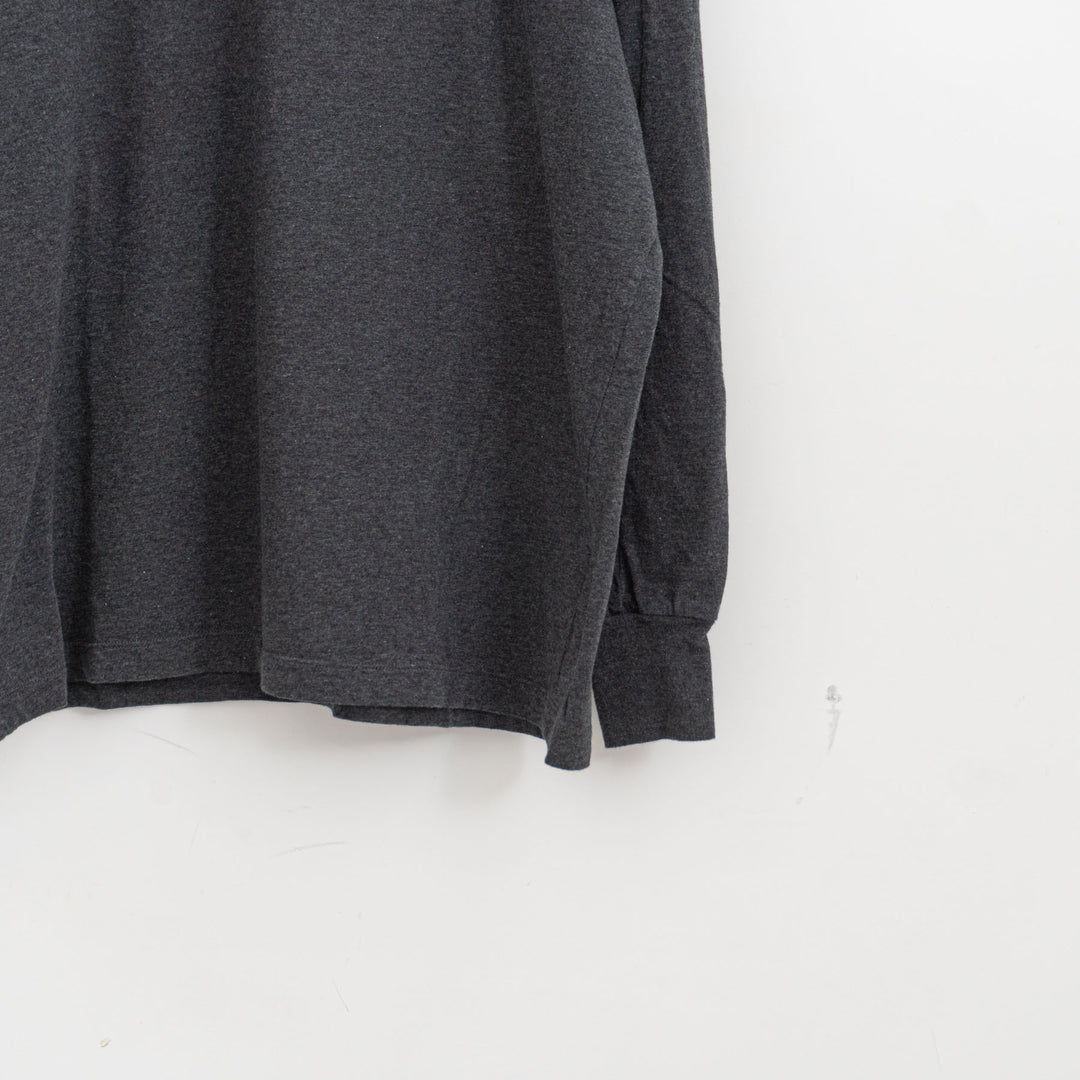 homspun /　30/1天竺 ロングスリーブ切り替えプルオーバー 長袖カットソー 261-6380　261-6380CH