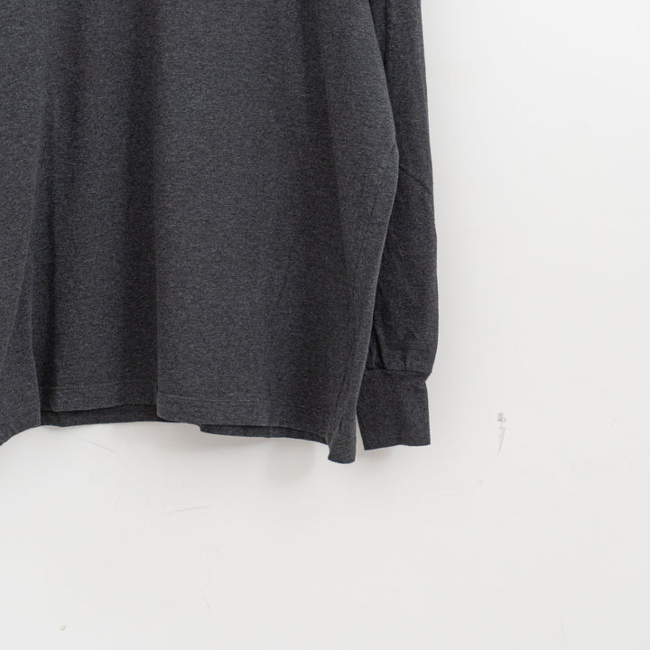 homspun /　30/1天竺 ロングスリーブ切り替えプルオーバー 長袖カットソー 261-6380　261-6380CH