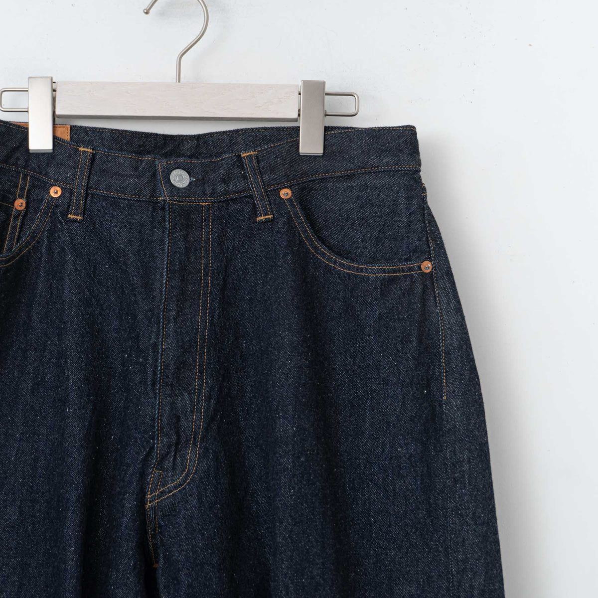 KAPTAIN SUNSHINE｜5P Zipper Front Denim Pants