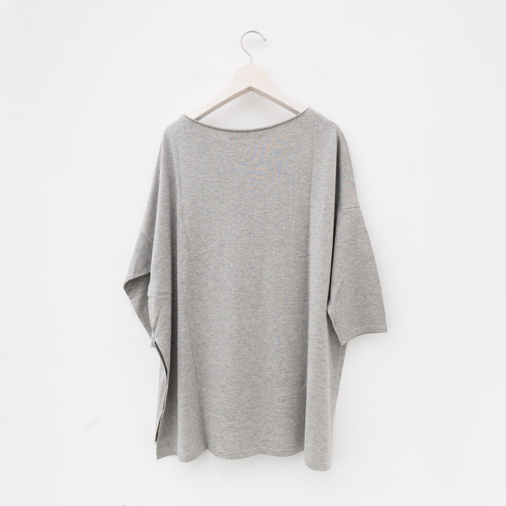 evam eva/　high gauge pullover-E233K046