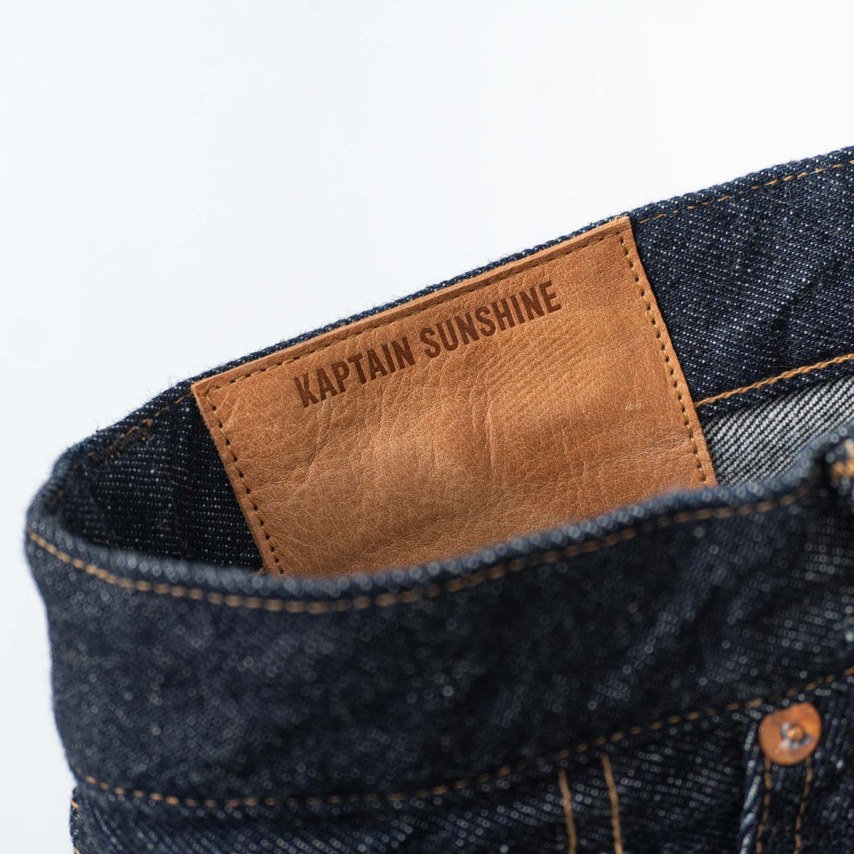 KAPTAIN SUNSHINE｜5P Zipper Front Denim Pants