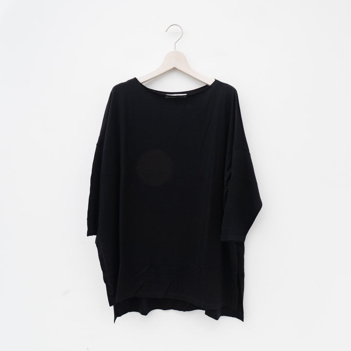 evam eva/　high gauge pullover-E233K046