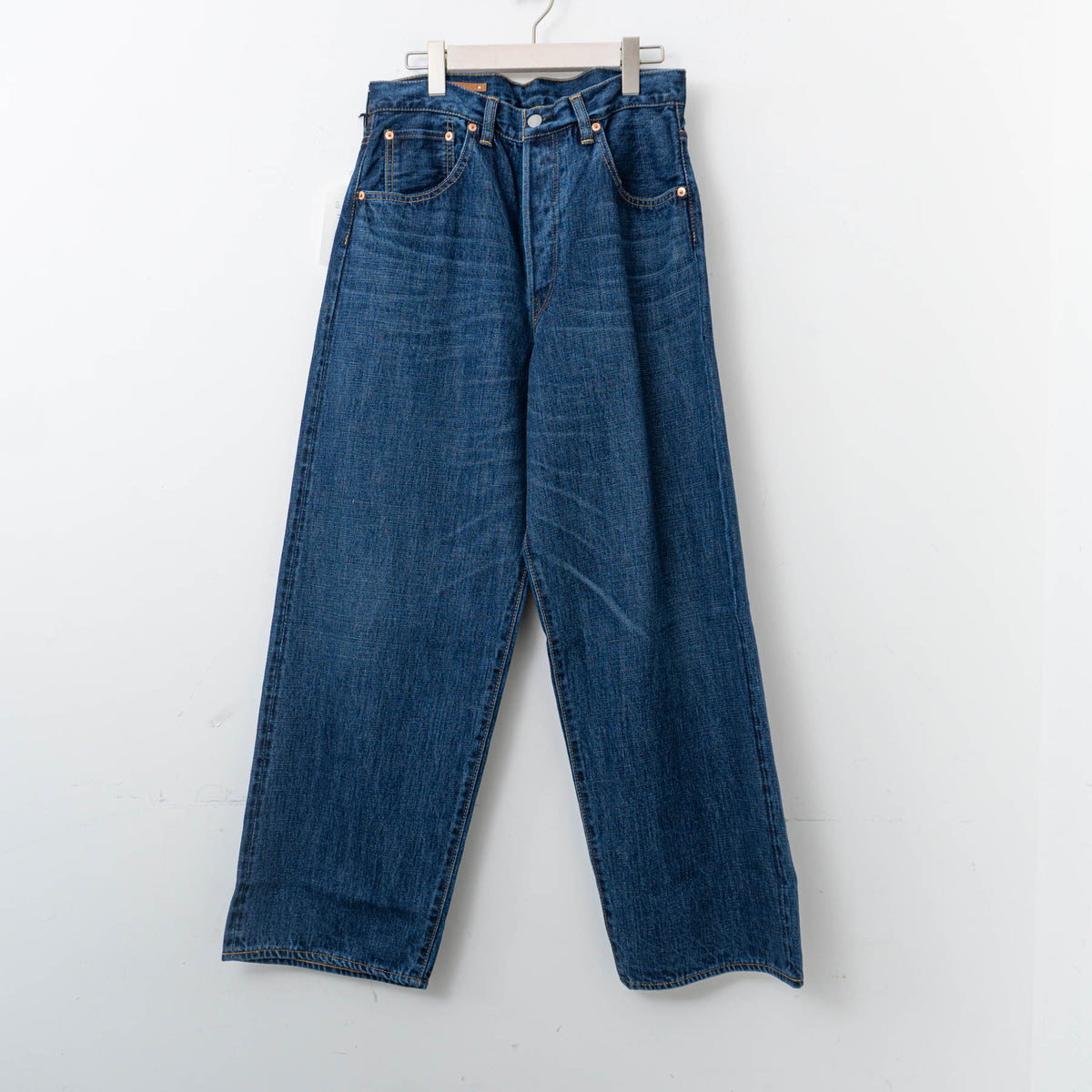SCYE｜Selvedge Used Wash Wide Leg Jeans 5724-83520