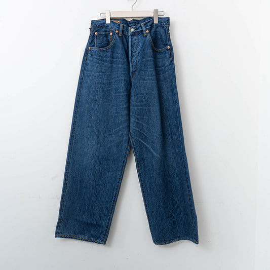 SCYE｜Selvedge Used Wash Wide Leg Jeans 5724-83520