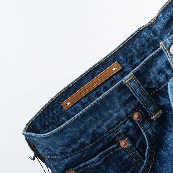 SCYE/　Selvedge Used Wash Wide Leg Jeans 5724-83520