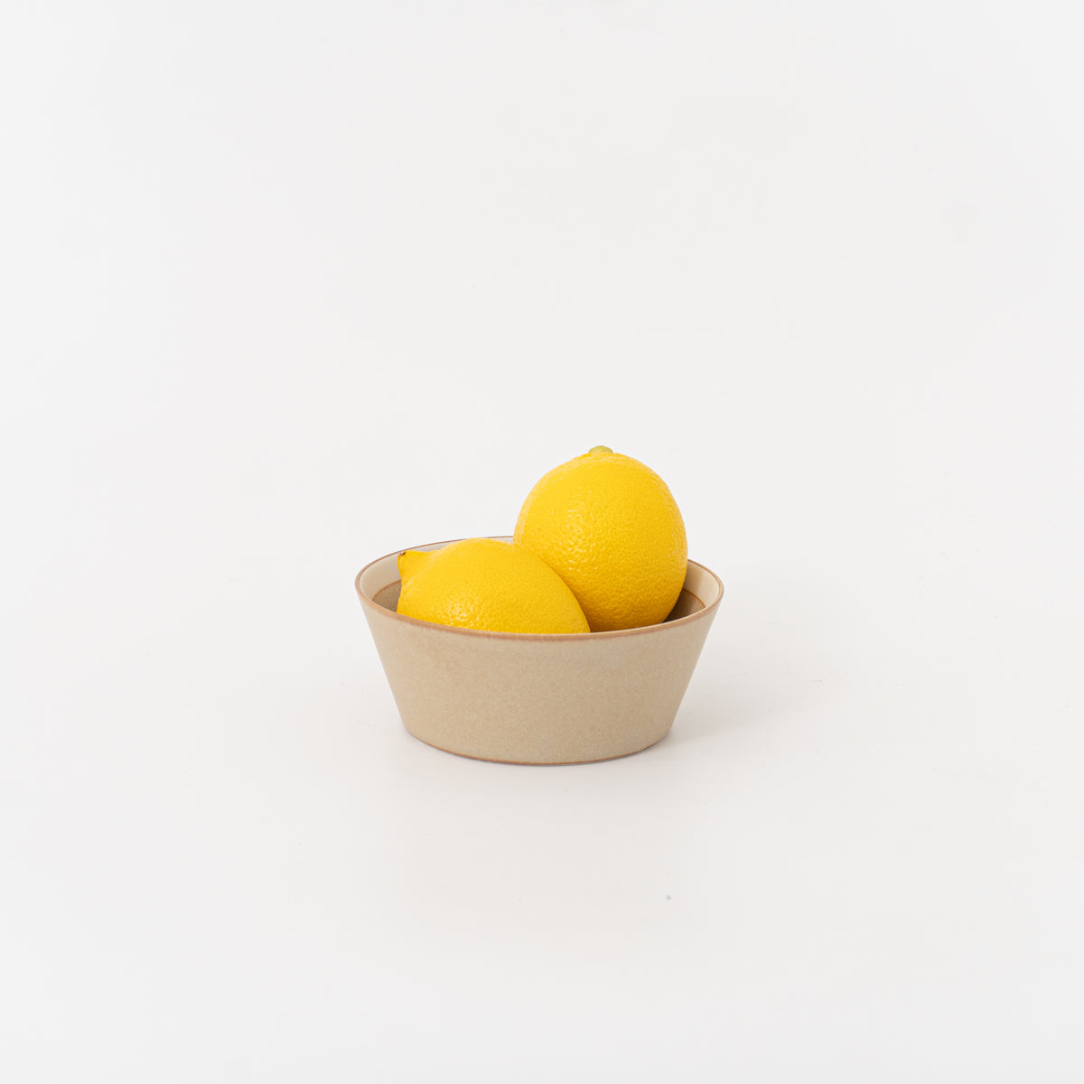 木村硝子店×イイホシユミコ｜bowl S（sand beige）