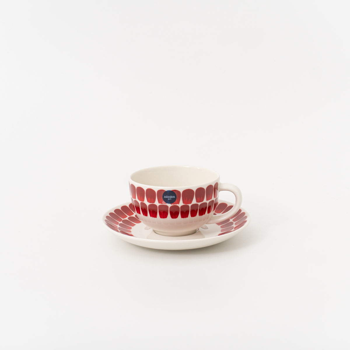 ARABIA｜24h TUOKIO（トゥオキオ）cup&saucer col.RED