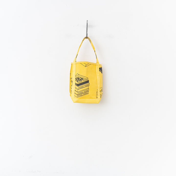 TEMBEA/　BAGUETTE TOTE PRINT col.PIZZA/YELLOW