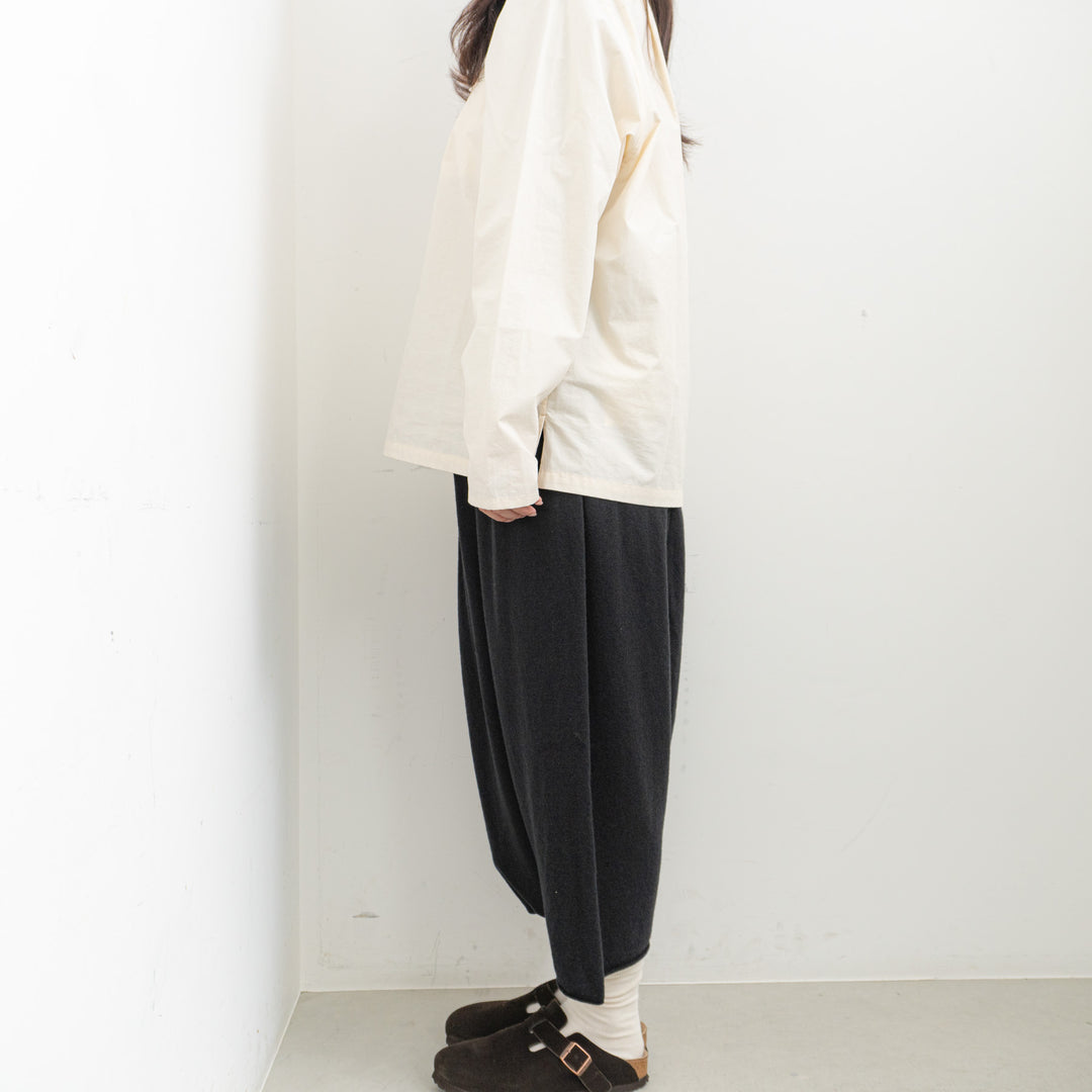 evam eva/　wool sarrouel pants E243K079