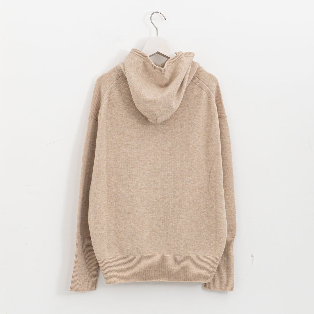 atelier naruse /WOMEN　wool knit hoodie nakt-44