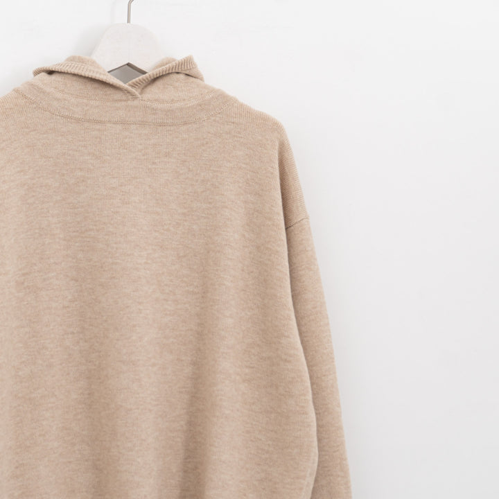 atelier naruse /WOMEN　wool knit hoodie nakt-44