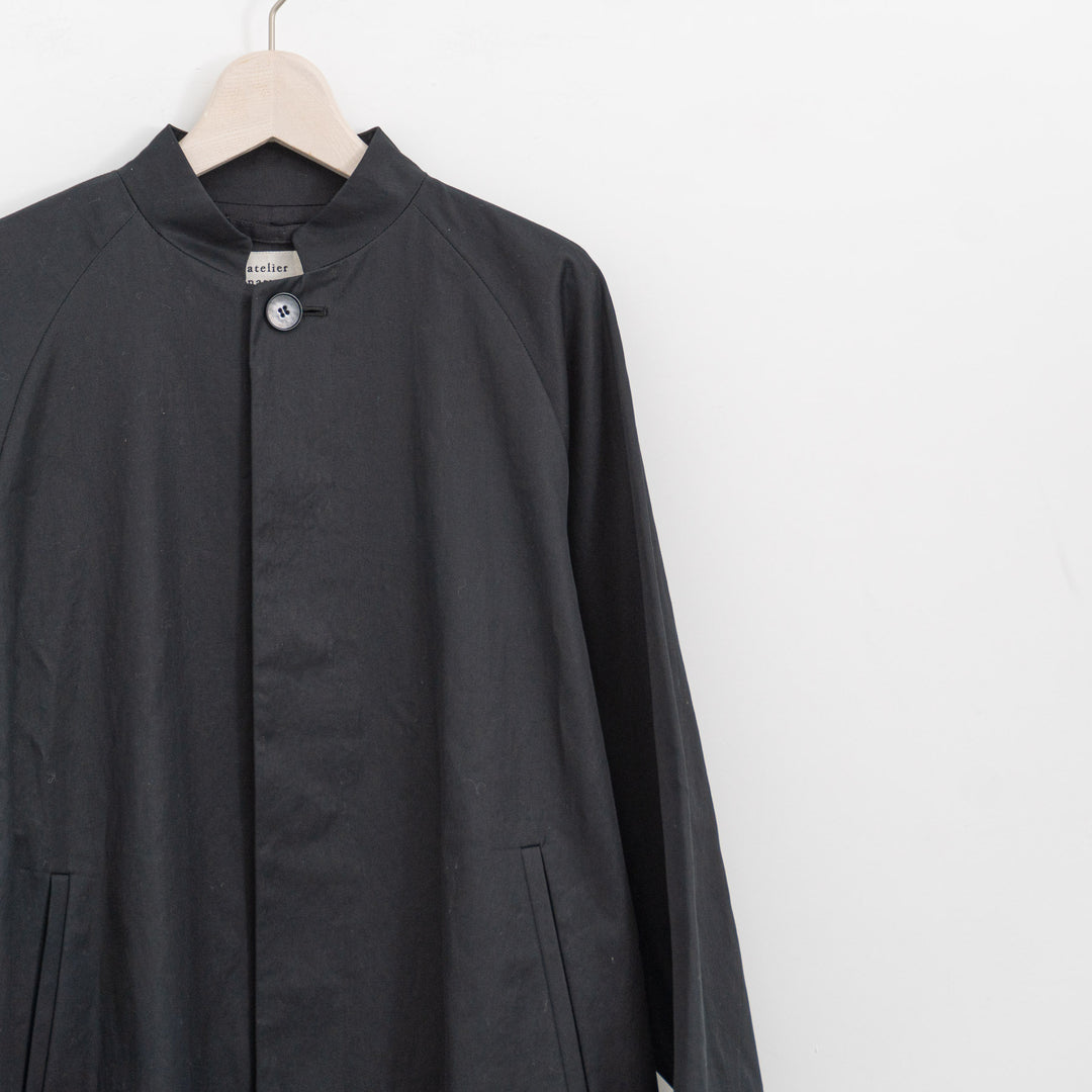 atelier naruse /WOMEN　2026｜FORMAL stand collar coat na-F04057