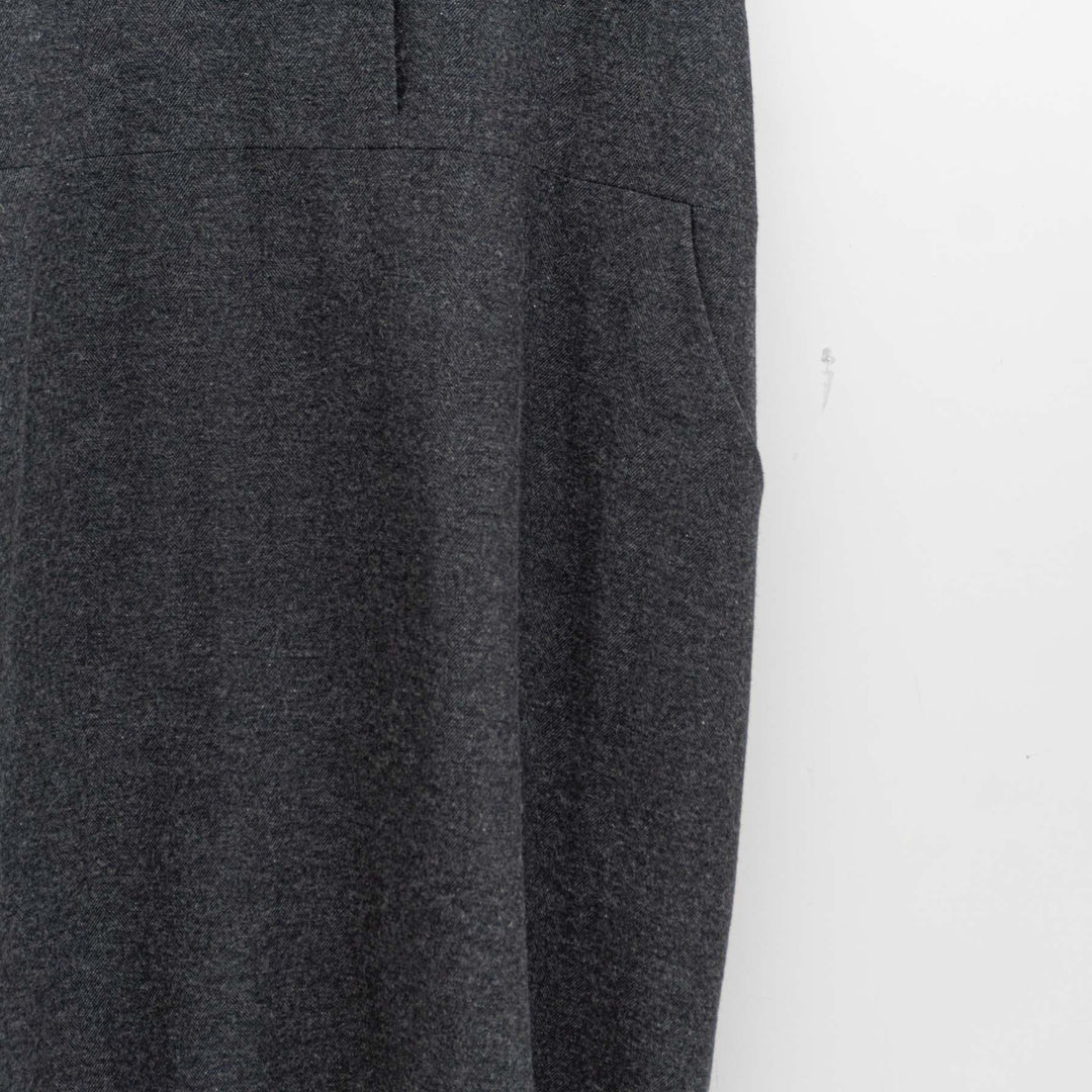 atelier naruse /WOMEN　cotton wool herringbone jumper skirt na-f03098