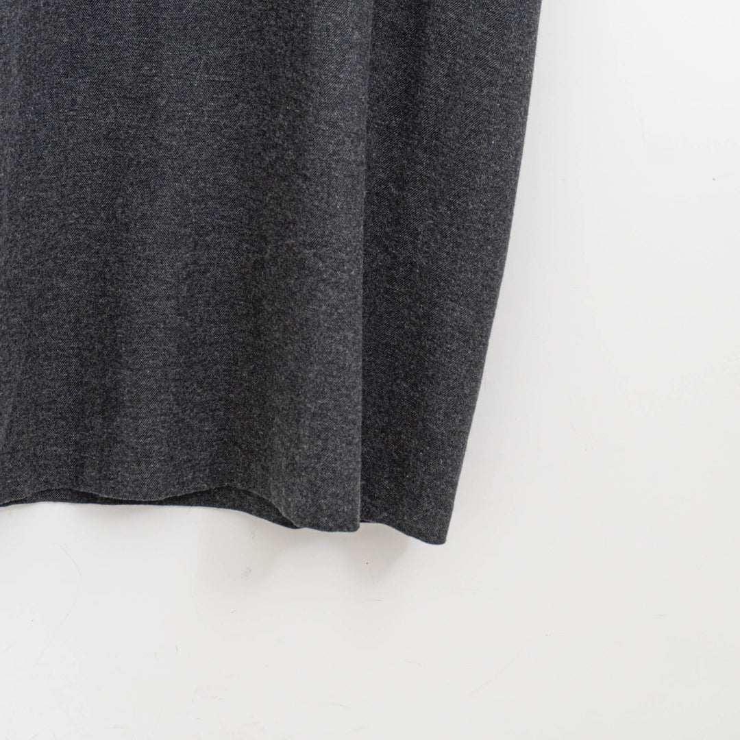 atelier naruse /WOMEN　cotton wool herringbone jumper skirt na-f03098