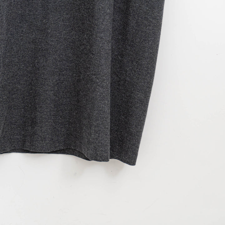 atelier naruse /WOMEN　cotton wool herringbone jumper skirt na-f03098