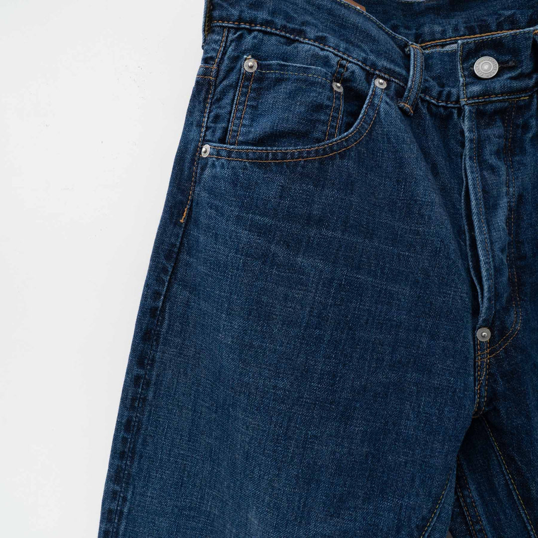 SCYE/　Selvedge　Denim　Peg　Top　Jeans　5723-83553