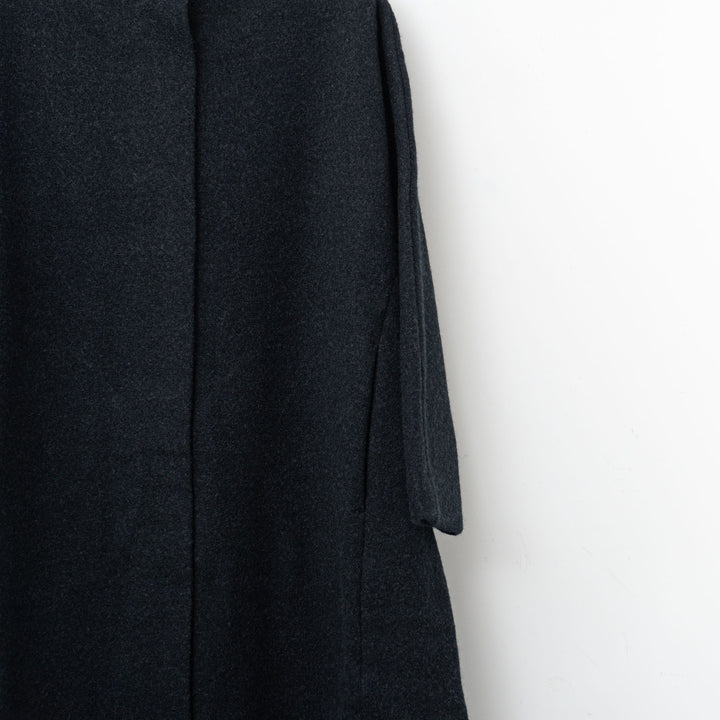 evam eva/　press wool long coat E243K093