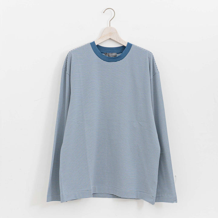 MARGARET HOWELL /MEN　COTTON STRIPE JERSEY TOP　579-6166202