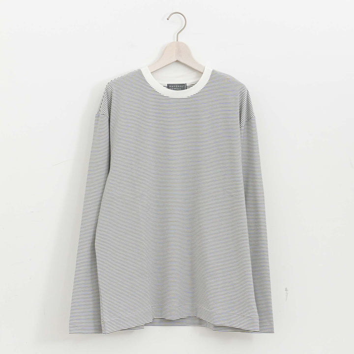MARGARET HOWELL /MEN　COTTON STRIPE JERSEY TOP　579-6166202