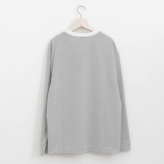 MARGARET HOWELL｜MEN　COTTON STRIPE JERSEY TOP　579-6166202