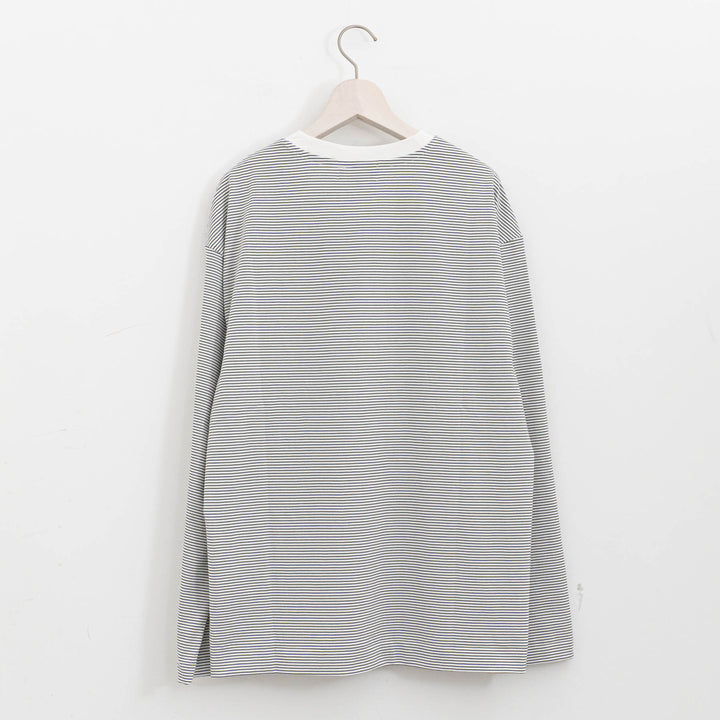 MARGARET HOWELL /MEN　COTTON STRIPE JERSEY TOP　579-6166202