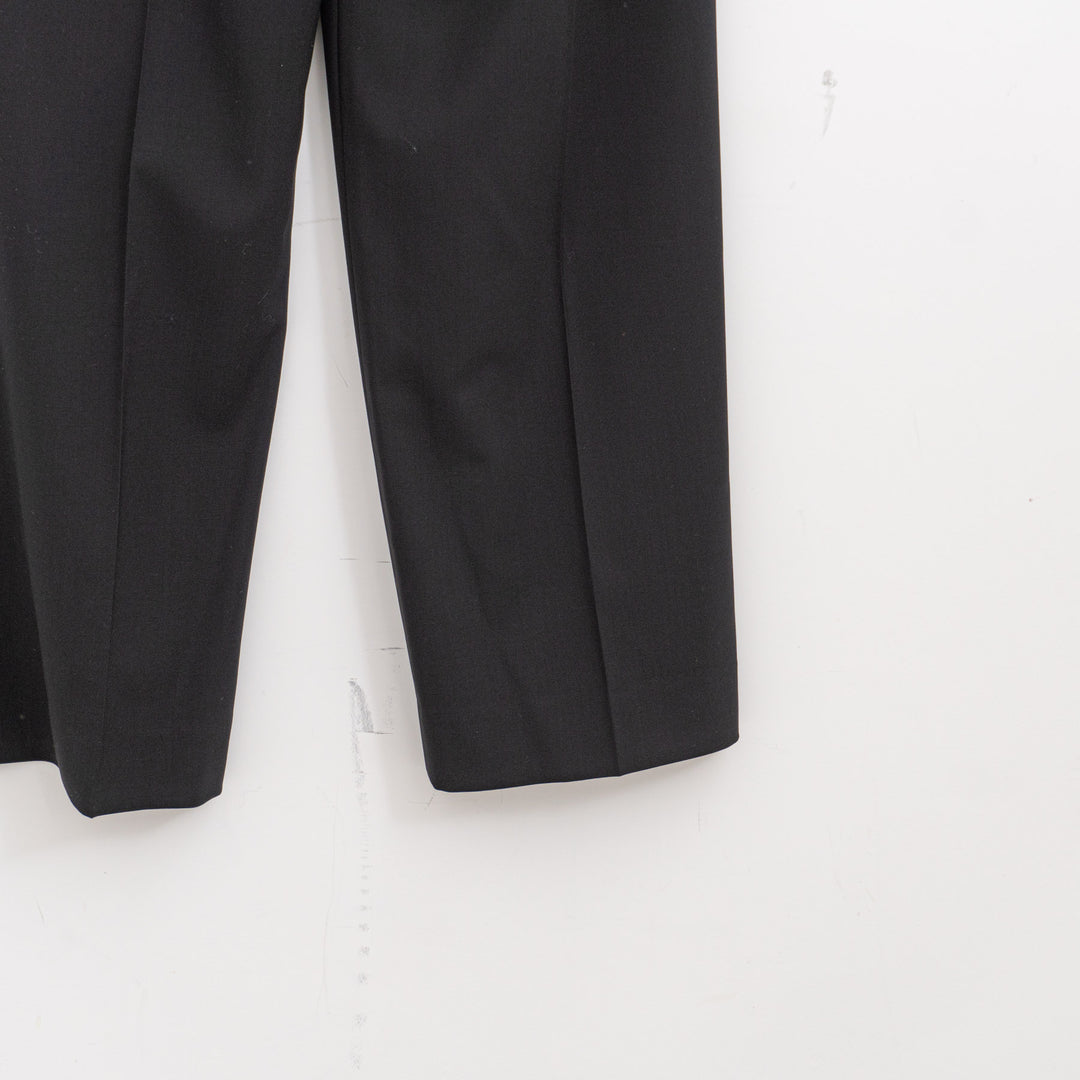 MARGARET HOWELL /WOMEN　FINE WOOL POPLIN TROUSERS 578-6142203