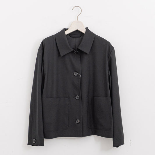 MARGARET HOWELL｜WOMEN　FINE WOOL POPLIN JACKET 578-6120202