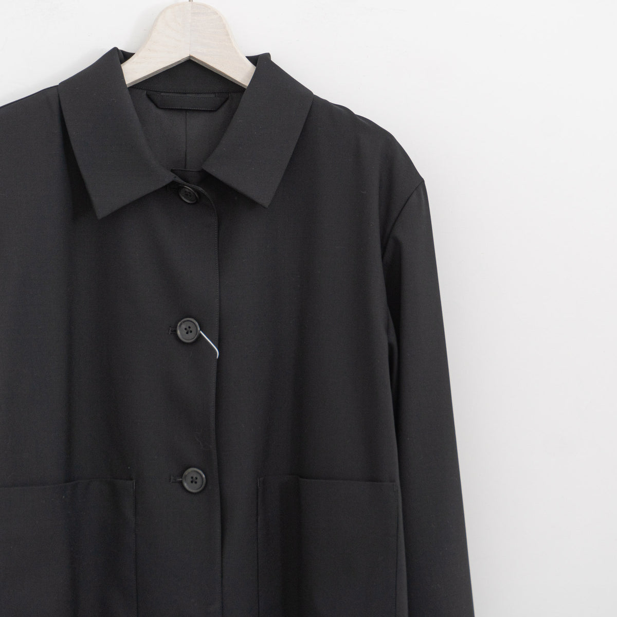 MARGARET HOWELL｜WOMEN　FINE WOOL POPLIN JACKET 578-6120202