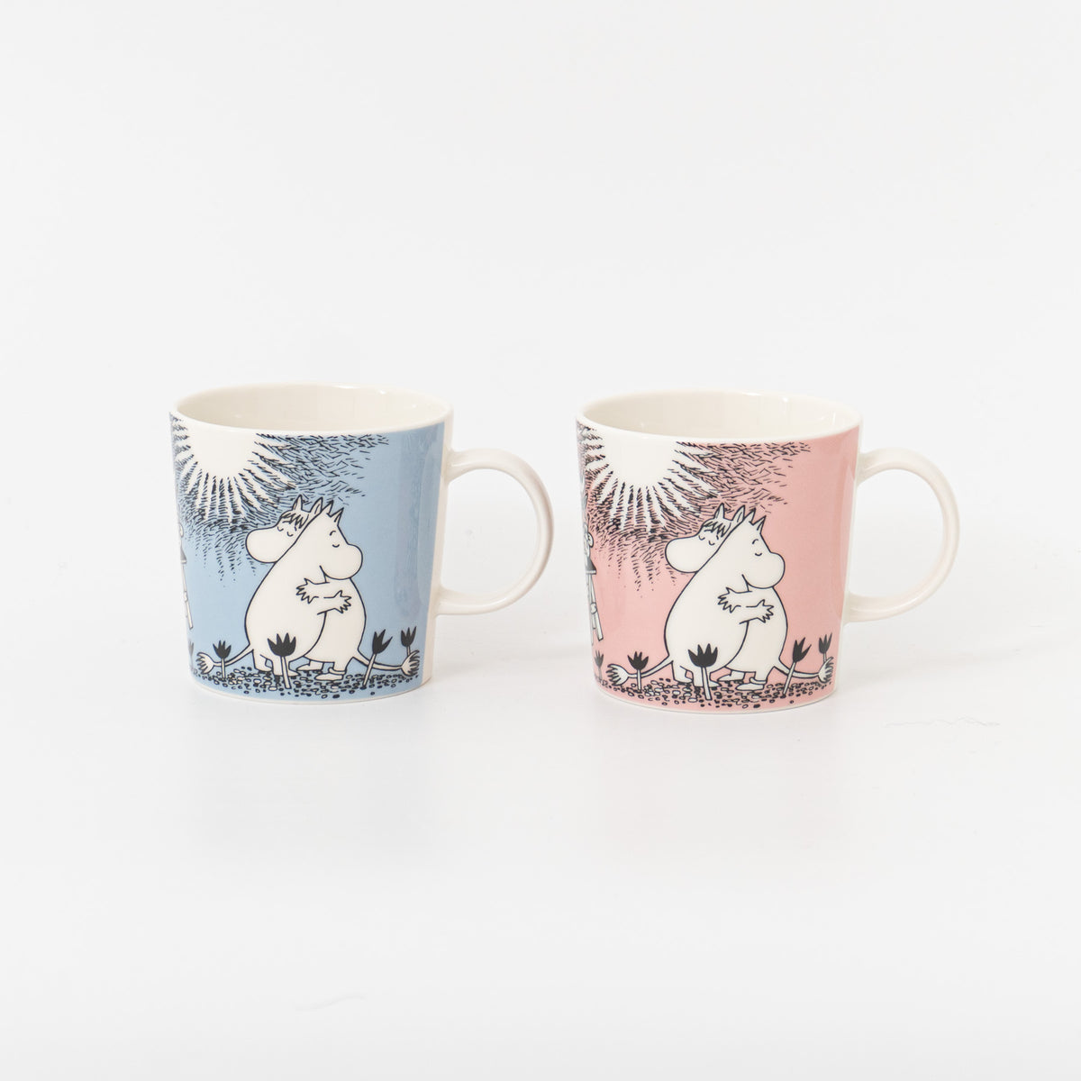 MOOMIN ARABIA｜Moomin mug 0.3L 　ムーミン クラシック マグ Love ピンク