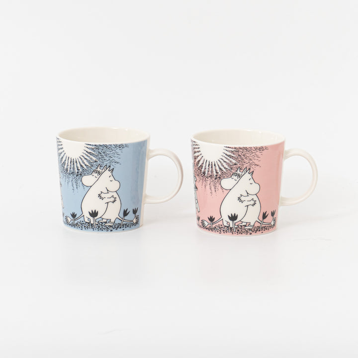 MOOMIN ARABIA/　Moomin mug 0.3L 　ムーミン クラシック マグ Love ピンク