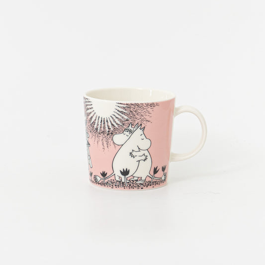 MOOMIN ARABIA｜Moomin mug 0.3L 　ムーミン クラシック マグ Love ピンク
