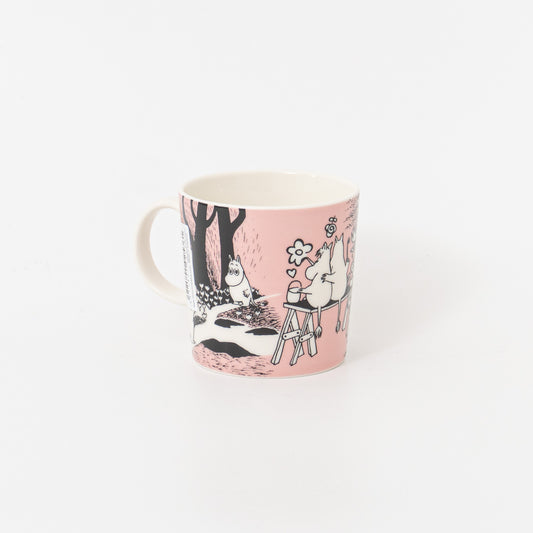 MOOMIN ARABIA｜Moomin mug 0.3L 　ムーミン クラシック マグ Love ピンク