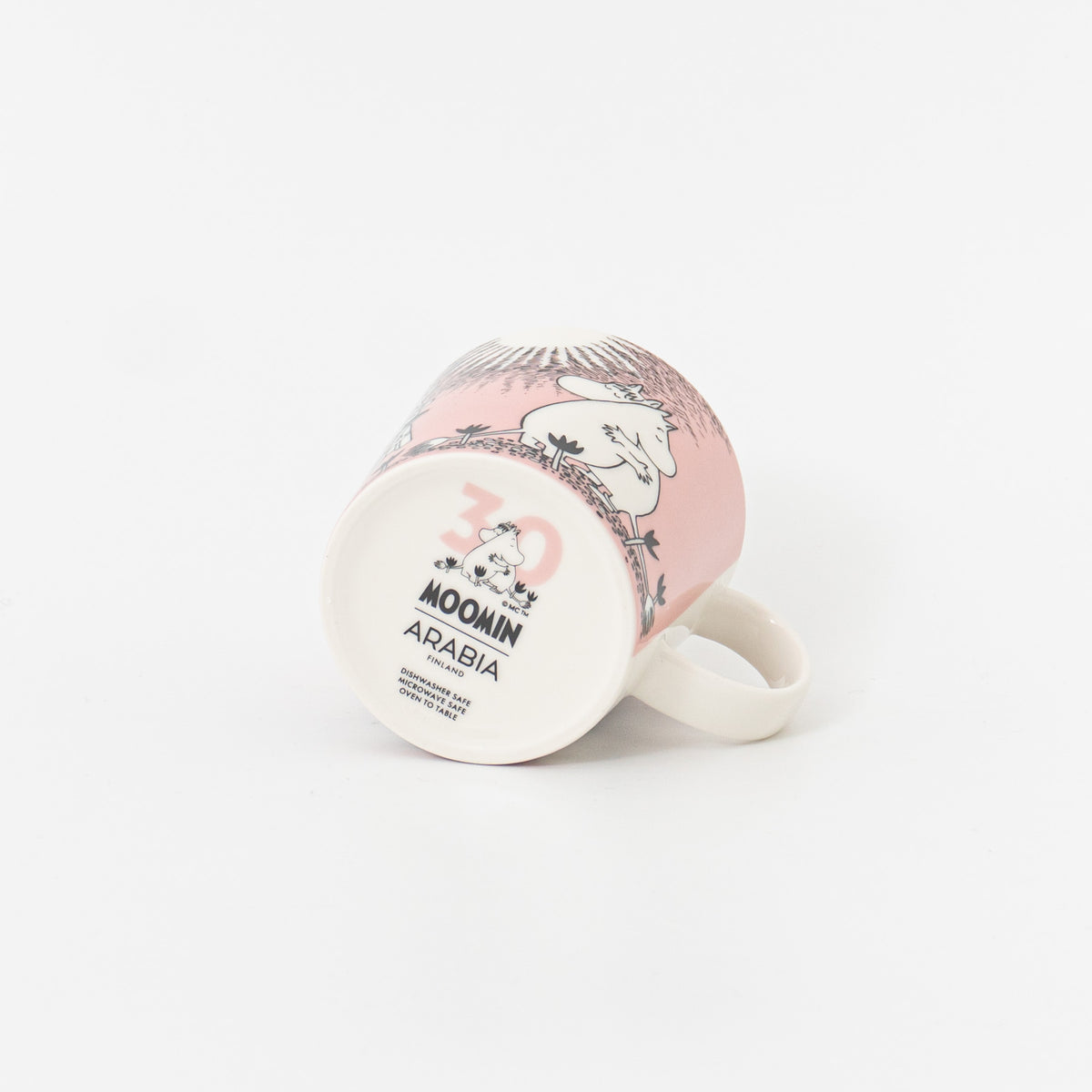 MOOMIN ARABIA｜Moomin mug 0.3L 　ムーミン クラシック マグ Love ピンク