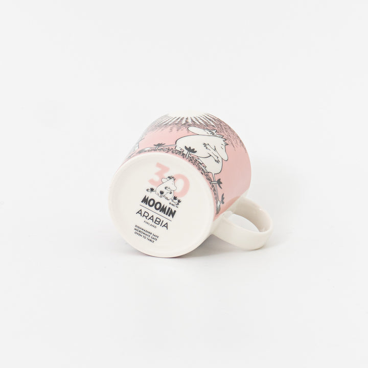 MOOMIN ARABIA/　Moomin mug 0.3L 　ムーミン クラシック マグ Love ピンク
