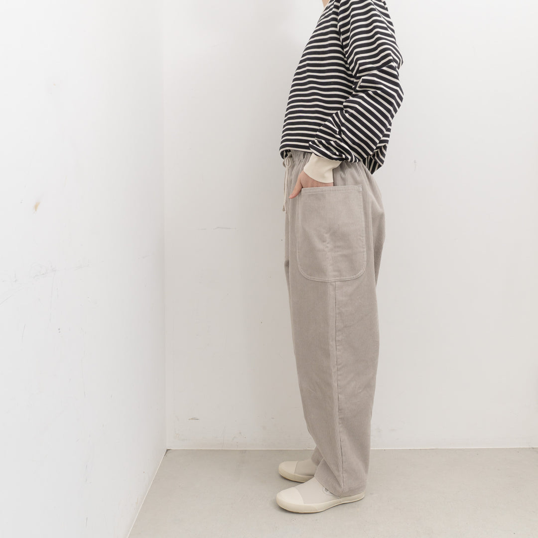【完売】atelier naruse /WOMEN　cotton corduroy pants na-t05100