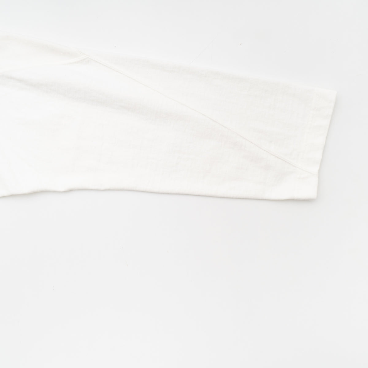nonnotte｜MEN　football long sleeve-open end loopwheel jersey