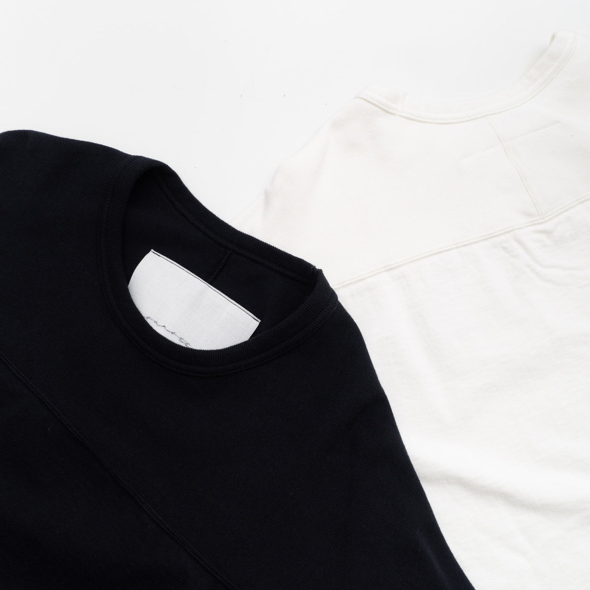 nonnotte｜MEN　football long sleeve-open end loopwheel jersey