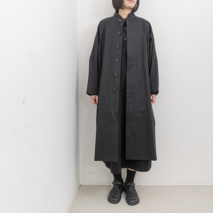 atelier naruse /WOMEN　2026｜FORMAL stand collar coat na-F04057
