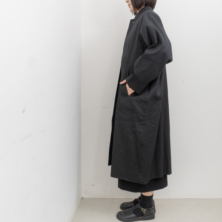 atelier naruse /WOMEN　2026｜FORMAL stand collar coat na-F04057
