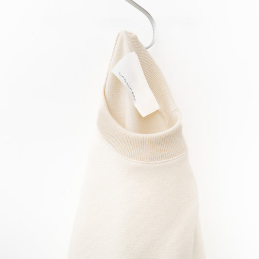 nonnotte｜MEN　box pullover-super120's heavyinlay melton