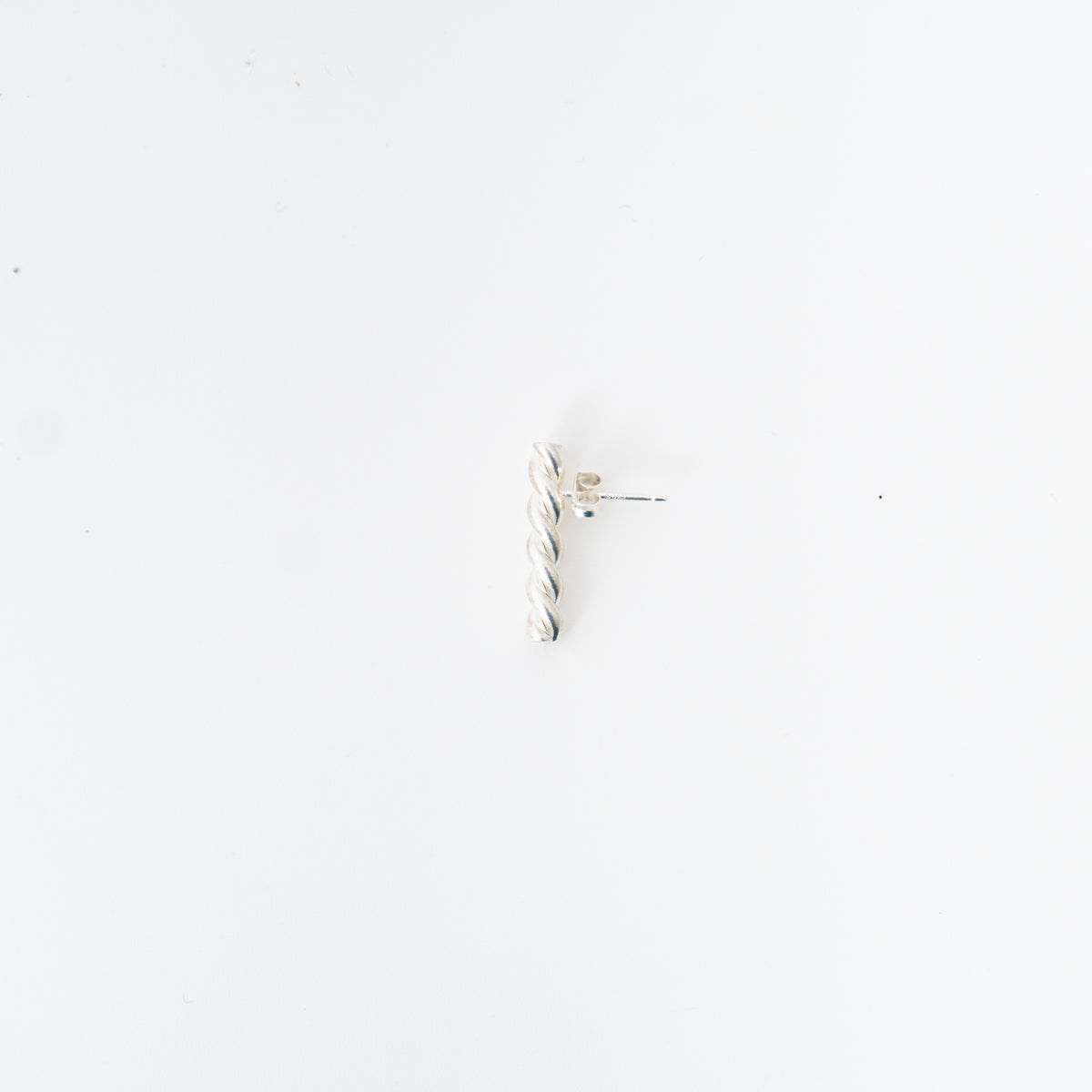_Fot｜twist form cuff earring (Piercedearring)（SILVER）