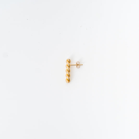 _Fot｜twist form cuff earring (Piercedearring)（GOLD）
