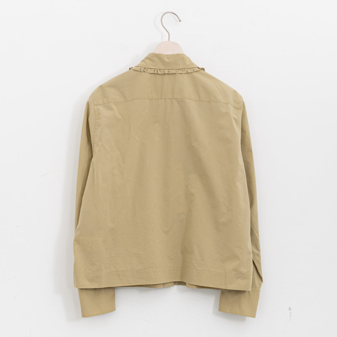 MARGARET HOWELL /WOMEN　SUPER FINE COTTON POPLIN SHIRT 578-6153209